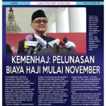 Epaper, Kemenhaj: Pelunasan Biaya…