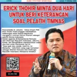 Epaper, Erick Thohir Minta…