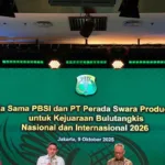 PBSI Gandeng Perada Swara…